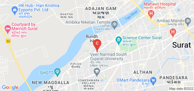 Sardar Vallabhbhai National Institute of Technology, SVNIT., Keval Chowk, SVNIT Campus, Athwa, Surat, Gujarat, India