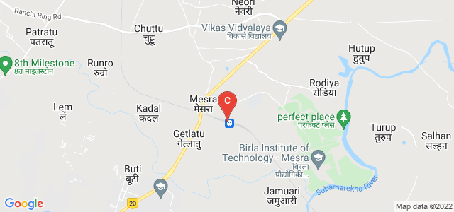 Birla Institute of Technology, Mesra, Ranchi, Jharkhand, India