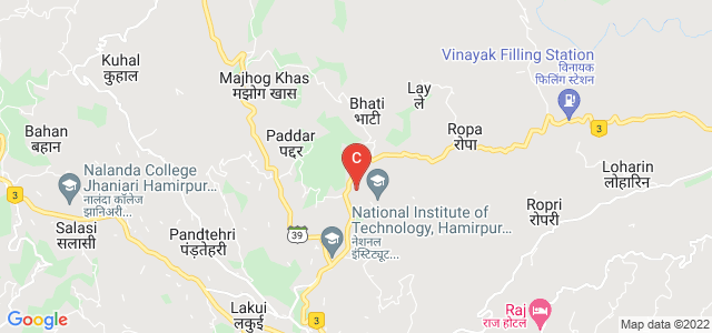 National Institute of Technology, Hamirpur, Hamirpur, Himachal Pradesh, India