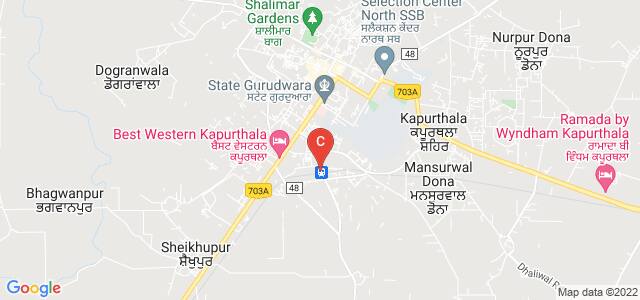Kapurthala Railway Station, Railway Road, New Abadi, Kapurthala, Punjab, India