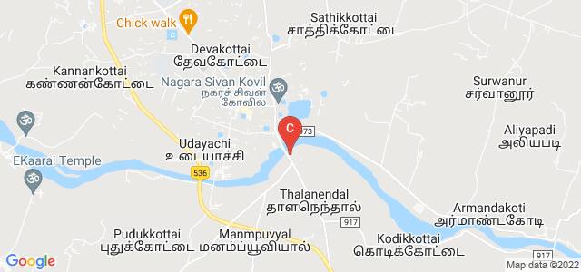 Sivaganga, Tamil Nadu 630411, India Srinivasa Nagar, Sakkottai, Kumbakonam, Tamil Nadu, IndiaDevakottai, Tamil Nadu, India