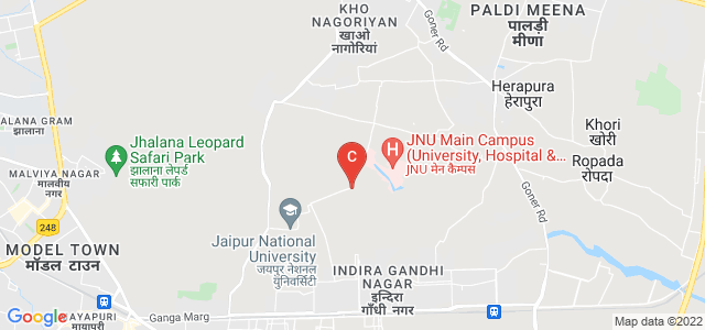 Jaipur National University, Agra - Jaipur Rd, Near New RTO Office, Jagatpura, Jaipur, Rajasthan, India