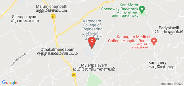 Karpagam College of Engineering, Tamil Nadu, India