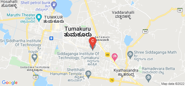 Siddaganga Institute Of Technology, Tumakuru, Bengaluru - Honnavar Road, Chandana Complex, Tumakuru, Karnataka, India