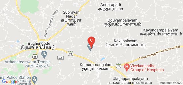 Sengunthar Engineering College, Kumaramangalam Road, Tiruchengode, Tamil Nadu, India