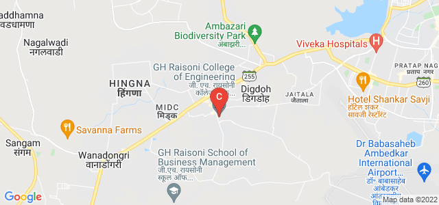 G. H. Raisoni College of Engineering, Hingna Road, Digdoh Hills, Nagpur, Maharashtra, India
