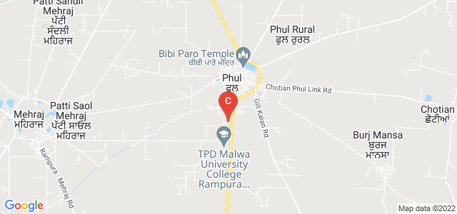 College of Engineering & Management, Punjabi University Neighbourhood Campus, Rampura Phul, Rampura Salabatpura Road, Phul, Punjab, India