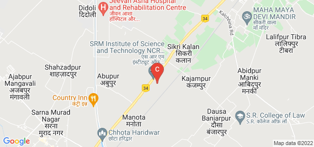 SRM University NCR Campus, Sadabad Jakhaiva, Ghaziabad, Uttar Pradesh, India
