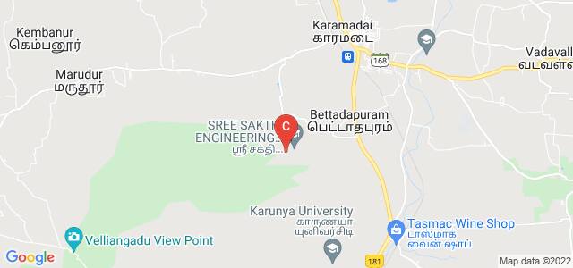 SREE SAKTHI ENGINEERING COLLEGE, Tamil Nadu, India