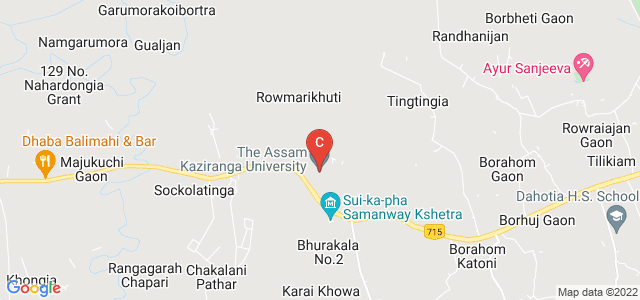The Assam Kaziranga University, NH-37, Koraikhowa, Jorhat, Assam, India