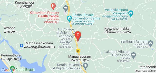 A.J College of Science & Technology, Ambalam - Kalloor - Thonnakkal Road, Thonnakkal, Kerala, India