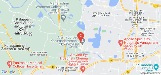 Saveetha School of Management, Noombal Icon, Thiruverkadu, Chennai, Tamil Nadu, India