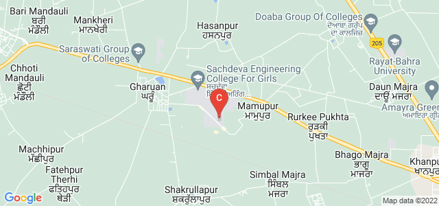 Chandigarh University, Ludhiana - Chandigarh State Highway, Punjab, India