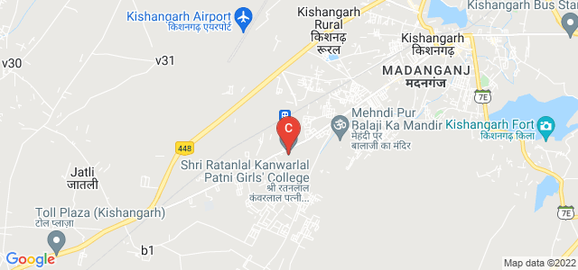 Shri Ratanlal Kanwarlal Patni Girls' College, Ajmer Road, Adarsh Nagar, Kishangarh, Ajmer, Rajasthan, India