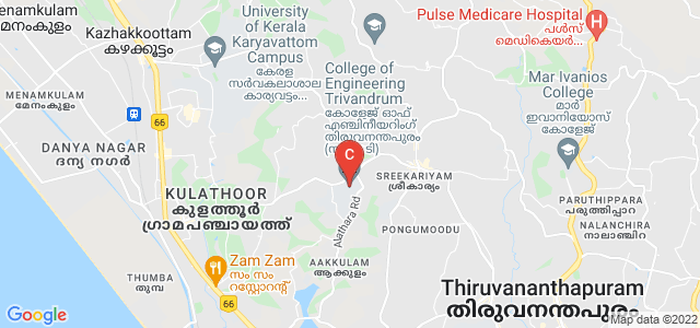 College of Engineering Trivandrum, Engineering College, Sreekaryam - Kulathoor Road, P.O, Sreekariyam, Thiruvananthapuram, Kerala, India