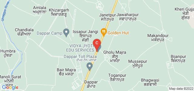 Vidya Jyoti Eduversity, Gholu Majra, Dera Bassi, Punjab, India