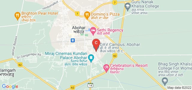 DAV Campus, Abohar, Abohar - Hanumangarh Road, South Evenue, Abohar, Punjab, India