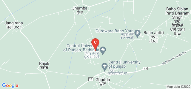 Punjabi University College, Ghudda, VPO, Ghudda, Punjab, India
