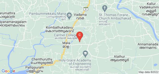 Carmel College Mala Road, Thrissur, Kerala, India