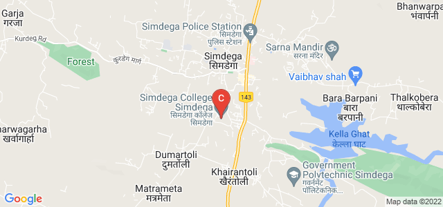 Simdega College Simdega, Main Road, Simdega, Jharkhand, India