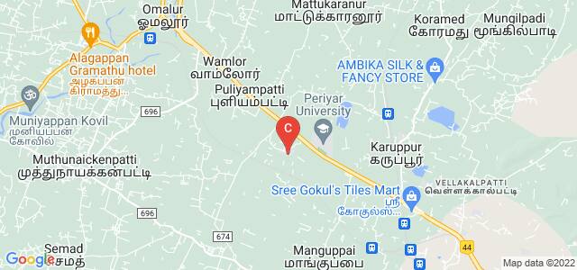 Padmavani Arts & Science College for Women, Kottagoundampatty Road, Opp. Periyar University, Kottagoundampatti, Salem, Tamil Nadu, India