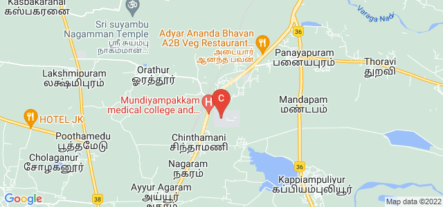 Government Villupuram Medical College & Hospital, Medical College Road, Mundiyampakkam, Villupuram, Tamil Nadu, India