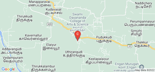 Swami Dayananda College of Arts & Science, Manjakkudi, Tamil Nadu, India