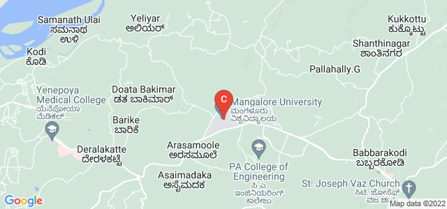 Mangalore University, Mudipu - Manjanady Road, Mangalagangotri, Mangaluru, Karnataka, India