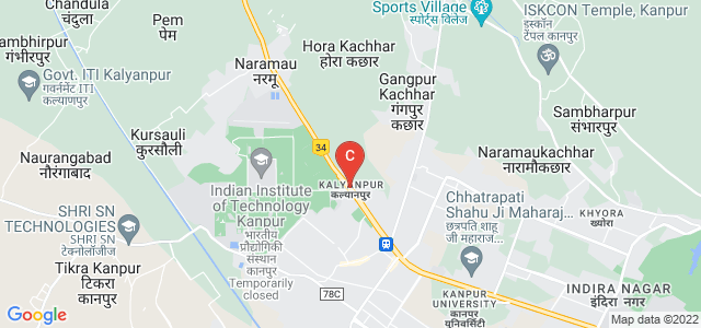 Indian Institute of Technology Kanpur, Kalyanpur, Kanpur, Uttar Pradesh, India