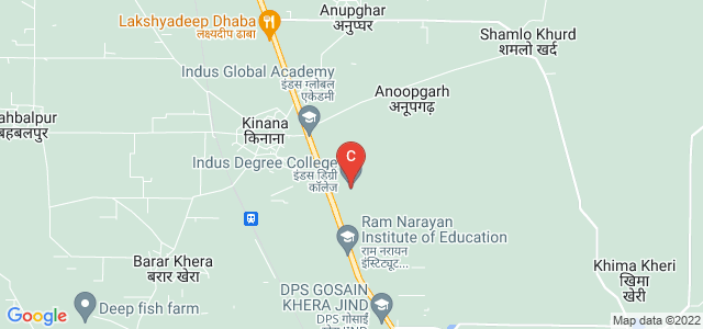 Indus Degree College, Kinana, Jind, Haryana, India