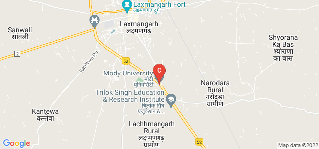 Mody University of Science and Technology, Sikar Rd, Laxmangarh, Rajasthan, India