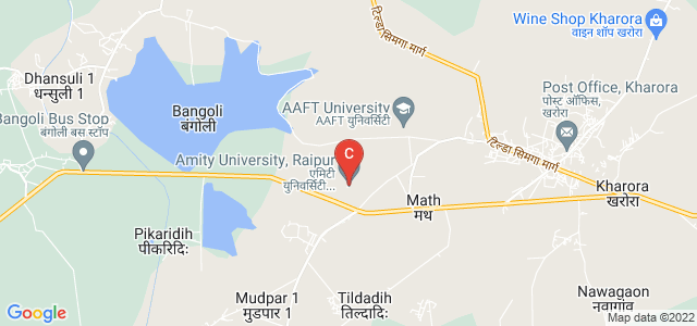 Amity University, Raipur, Chhattisgarh, Kharora, Chhattisgarh, India