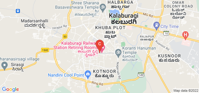 Gulbarga, Gulbarga Station FOB, Ghouse Nagar, Kalaburagi, Karnataka 585102, India