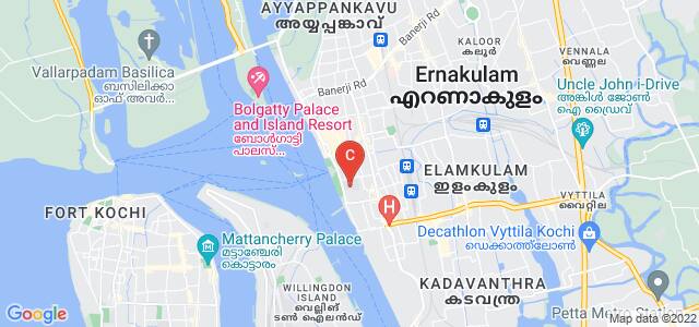 Maharaja's College, subhash bose park, Marine Drive, Ernakulam, Kerala, India