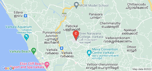 Sree Narayana College Sivagiri Varkala, Thiruvananthapuram, Kerala, India