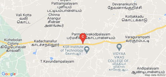 K.S.Rangasamy College of Technology, Tiruchengode, Tamil Nadu, India
