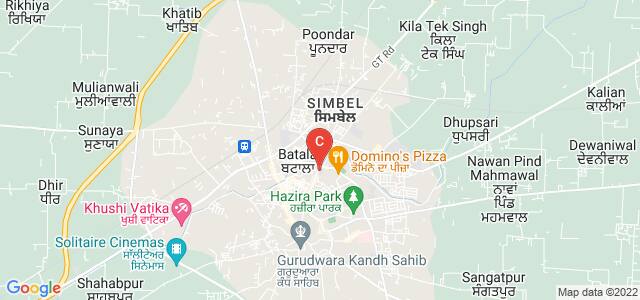 RR Bawa DAV College for Girls, Smadh Road, Guru Teg Bahadur Colony, Batala, Punjab, India