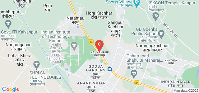 Indian Institute of Technology Kanpur, Kalyanpur, Kanpur, Uttar Pradesh, India