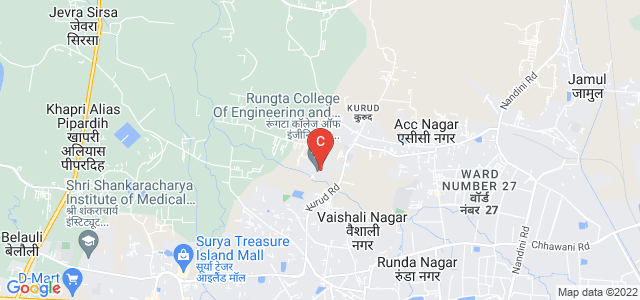 Rungta College Bhilai, Rungta Road, Kohka, Bhilai, Chhattisgarh, India