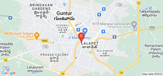 Guntur-Sattenapalli Rd, Lalapet, Guntur, Andhra Pradesh 522003, India