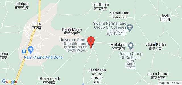 Universal Group Of Institutions, Ambala Chandigarh Expressway, Highway, Dera Bassi, Mohali, Punjab, India