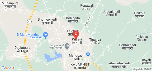 Sanjeet Road, Kothari Nagar, Patel Nagar, Mandsaur, Madhya Pradesh 458001, India
