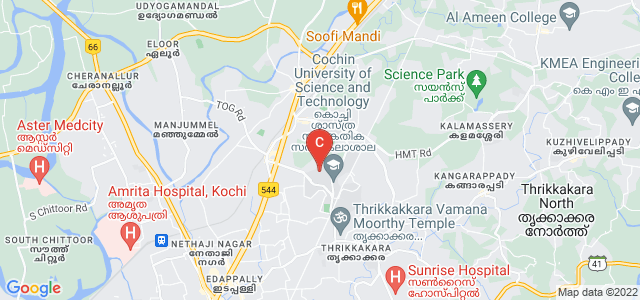 Department of Computer Applications, University Road, South Kalamassery, Kalamassery, Ernakulam, Kerala, India