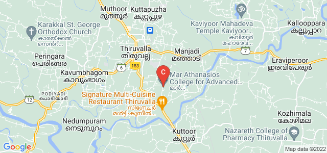 Mar Athanasios College for Advanced Studies (Thiruvalla), Thukalassery, Thiruvalla, Kerala, India