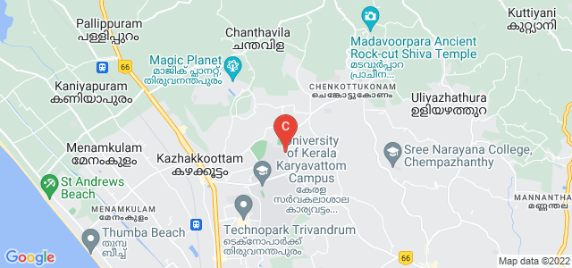 Government College Kariavattom, Kariyavattom - Chenkottukonam Road, Karyavattom, Thiruvananthapuram, Kerala, India