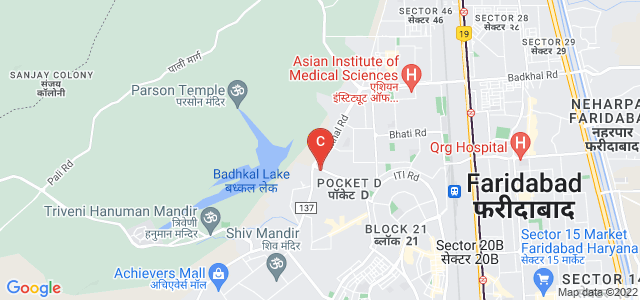 Institute of Hotel Management, Badkhal Lake Crossing, Pocket C, Sanjay Gandhi Memorial Nagar, Sector 48, Faridabad, Haryana, India