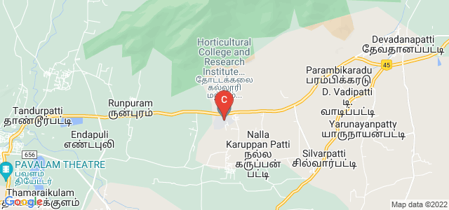 Horticultural College and Research Institute, Periyakulam, Kamatchipuram, Tamil Nadu, India