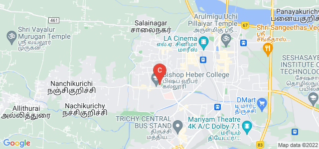 Bishop Heber College, Vayalur Road, Puthur, Thillai Nagar, Tiruchirappalli, Tamil Nadu, India