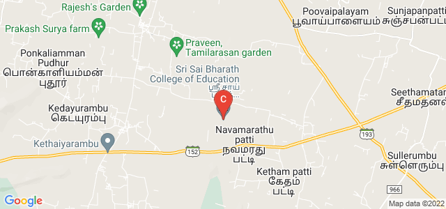 Sai Bharath Arts & Science College, Sri Sai Bharath College of Education, Ottanchathiram-Vedasandur Highway, Navamarathuppatti, Dindigul, Tamil Nadu, India