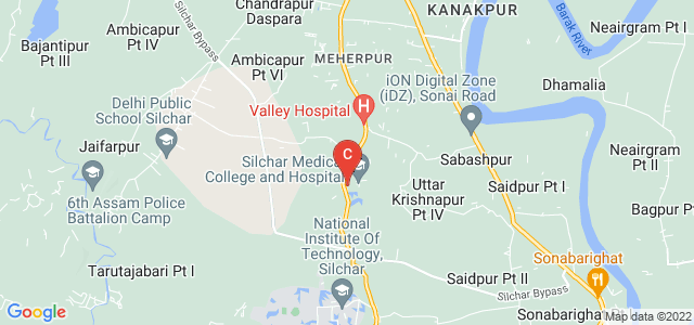 Silchar Medical College and Hospital, Masimpur, Uttar Krishnapur Pt III, Assam, India